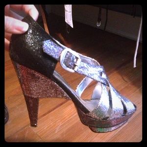Super Sexy Glitter Heels